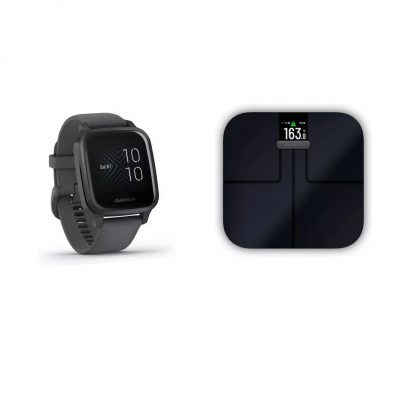 Garmin Venu SQ Watch and Garmin S2 Smart Scale set (DRAWN 23.09.22)