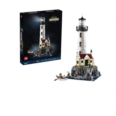 Lego Ideas Motorised Lighthouse (DRAWN 28.09.22)
