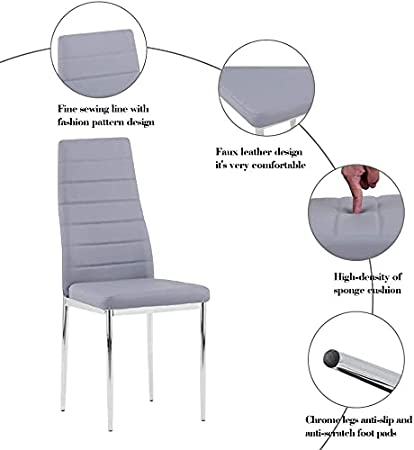 Glass Dining Table and 4 Chairs (DRAWN 16.09.22)