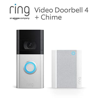 Ring Video Doorbell 4 with Ring Chime (DRAWN 07.10.22)