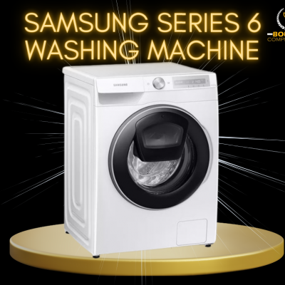 Samsung Series 6 WW90T684DLH Freestanding ecobubble™ AddWash™ Washing Machine, 9kg Load, 1400rpm Spin, White (DRAWN 12.09.22)
