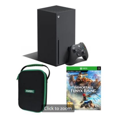 XBOX SERIES X + IMMORTALS: FENYX RISING + PLAYER1 CONTROLLER CASE (DRAWN 20.09.22)