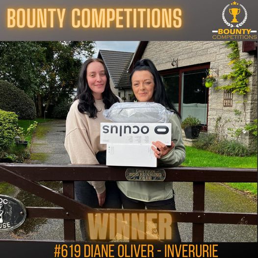 Won the META Quest 2 VR Gaming Headset, Elite Strap & Carry Case Bundle – 256 GB!!