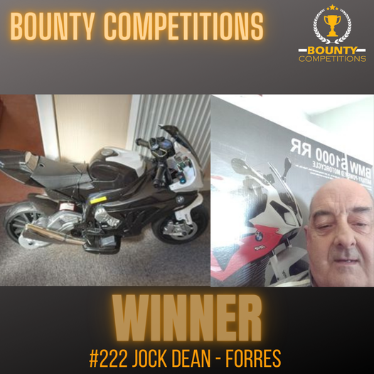 Won the BMW S1000RR Kids Motorbike Electric Ride – Grey!!