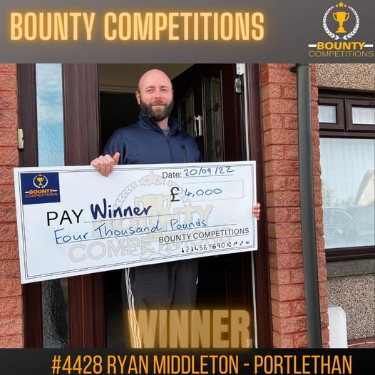 Won the £4000 Cash!!