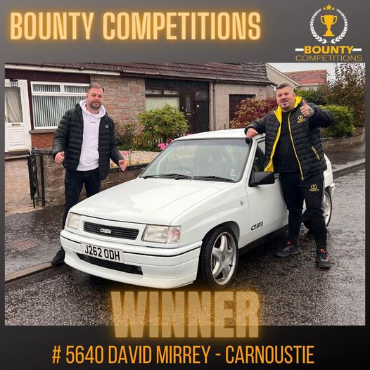 Won the Vauxhall Nova GSI Replica (Astra VXR Engine) 310 BHP!!