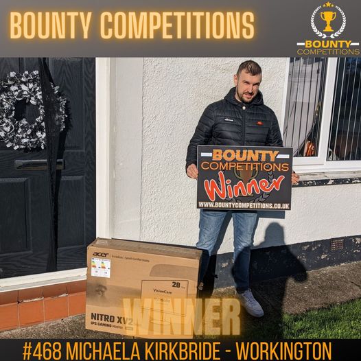 Won the PlayStation – Xbox – PC Gaming Monitor ACER Nitro 4K Ultra HD 28″ IPS LCD – Black!!