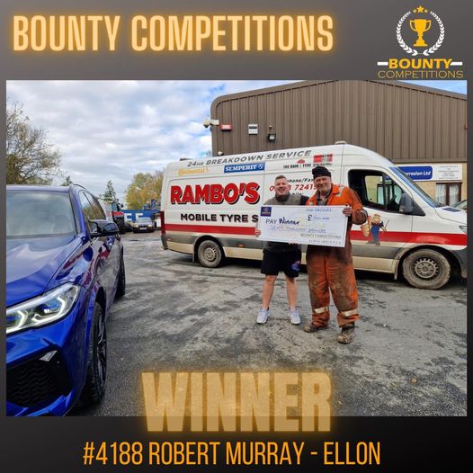 Won the BMW X5 4.4 M Competition and took the massive £60K Cash alternative!!