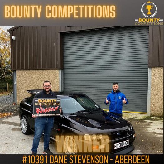 Won The Escort RS Cosworth LUX 1996!!