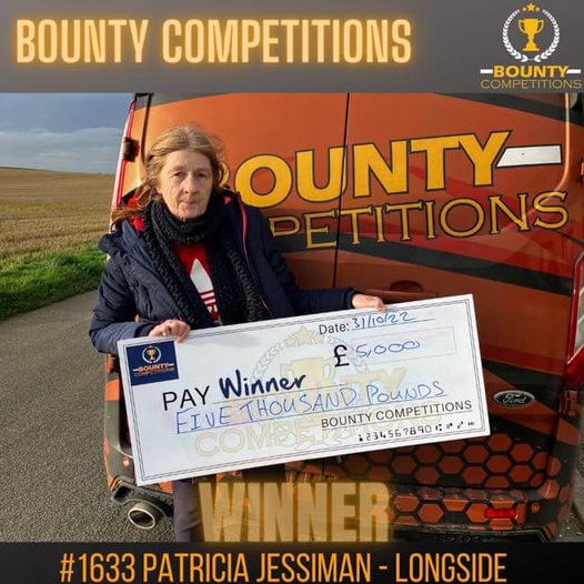 Won the £5000 Cash!!