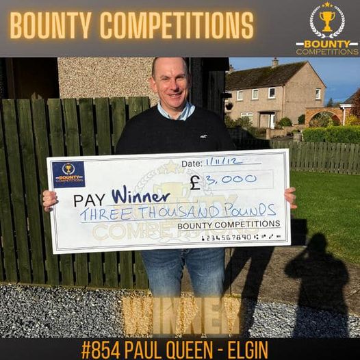 Won The £3000 cash!!