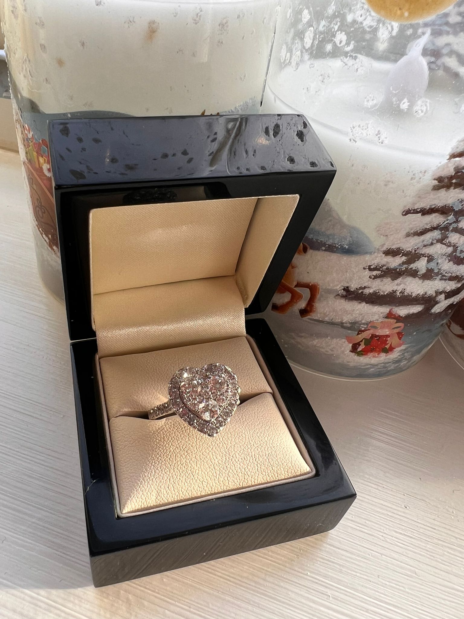 Diamond Heart Shaped Cluster Ring 1.94ct (DRAWN 07.12.22) – Bounty  Competitions