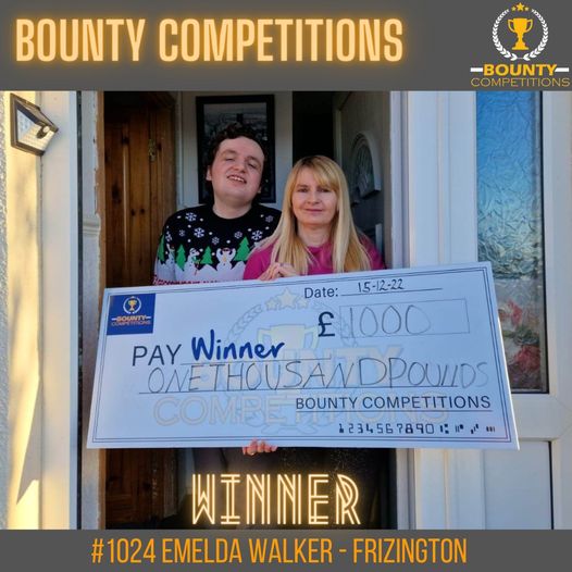 Won The £1000 Cash!!