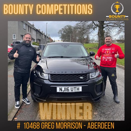 Won The Range Rover Evoque!!