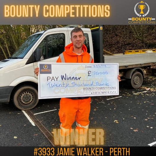 Won The £20,000 pounds!!