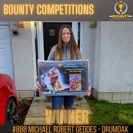 Won The Michael J. Fox Christopher Lloyd Signed Back To The Future Almanac Display!!