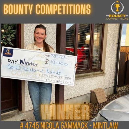 Won The MINTED MONDAY – £10K Cash!!