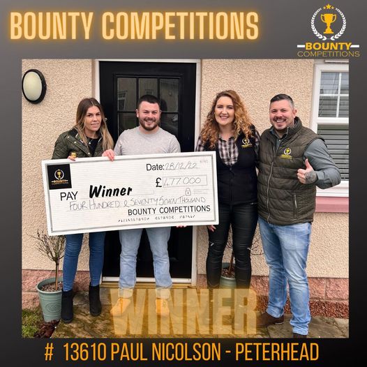 Won The Christmas Eve Big Bounty – £477K!!