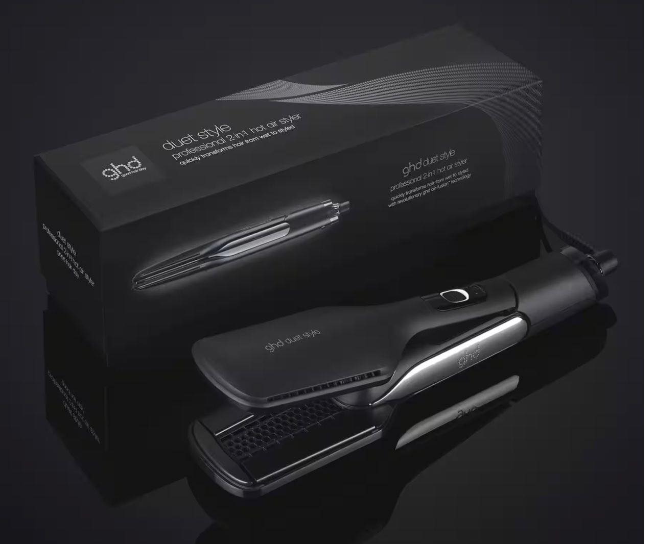 NEW GHD DUET STYLE HOT AIR STYLER IN BLACK (DRAWN 03.03.23) Bounty