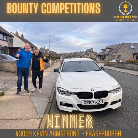 Won The BMW 320d XDRIVE M Sport or £14k cash alternative!!