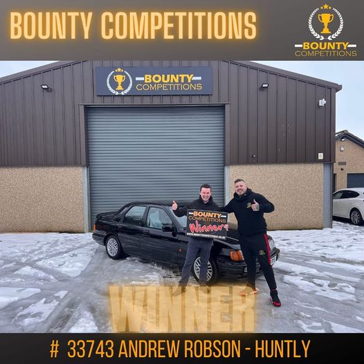 Won The 2WD  Sierra RS Cosworth!!