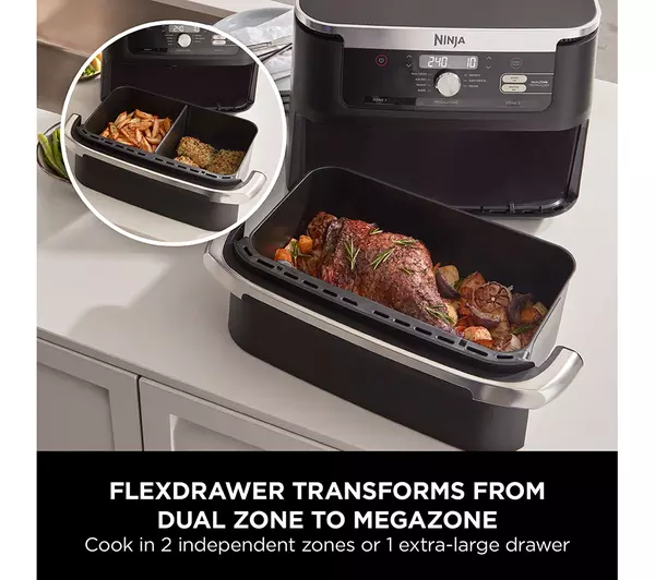 **TWO WINNERS** NINJA Foodi FlexDrawer AF500UK Air Fryer #2