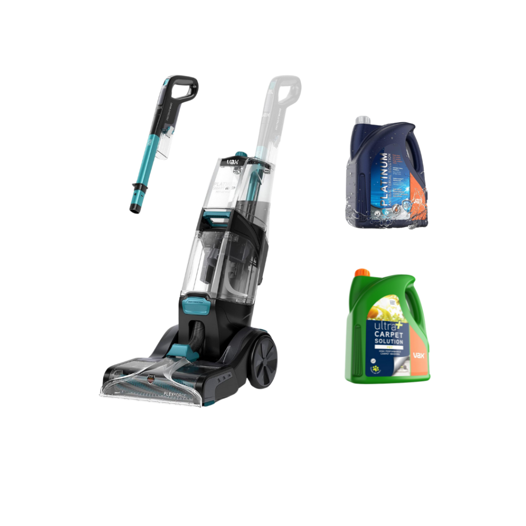 Vax Platinum SmartWash PetDesign Carpet Cleaner + Solutions (DRAWN 06.