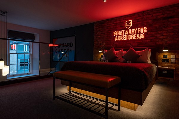 Two Night Stay with Breakfast for Two and a Fully Stocked Beer Fridge at DogHouse Edinburgh Hotel