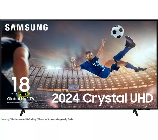 Won SAMSUNG DU8000 55 inch Crystal UHD 4K HDR LED Smart TV (2024)