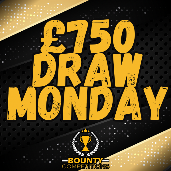 Won 🔴£750 DRAW MONDAY