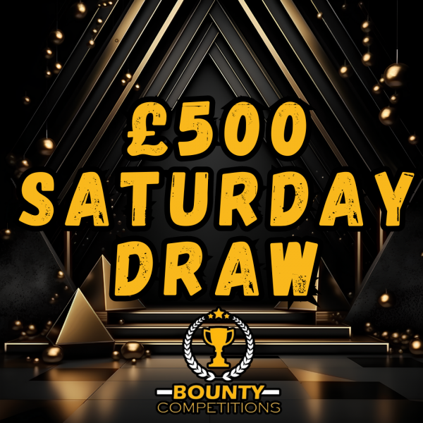 Won 🔴£500 DRAW SATURDAY