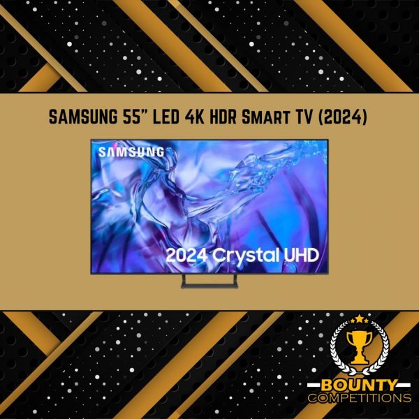 Won 🎬 SAMSUNG 55″ LED 4K HDR Smart TV (2024) 🎬