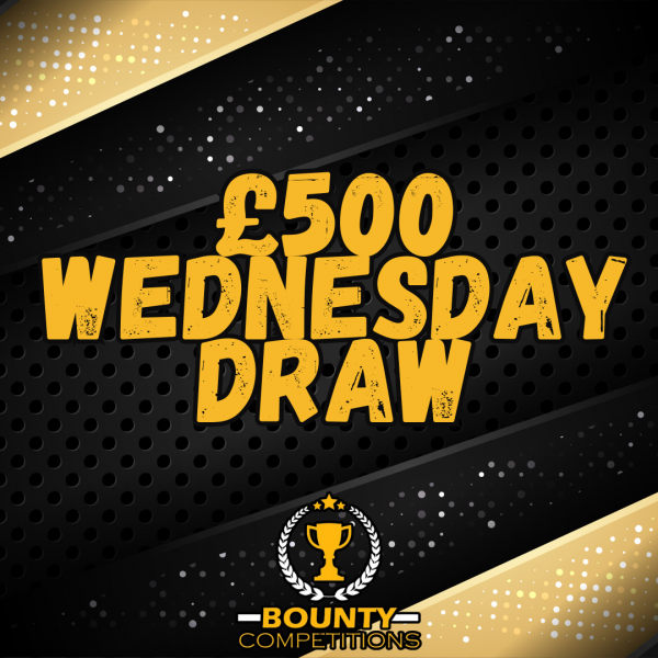 Won 🔴£500 WEDNESDAY DRAW