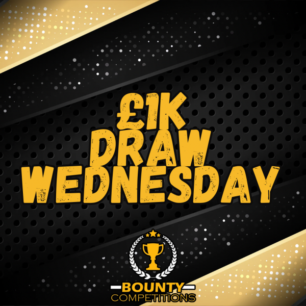 Won 🔴£1K DRAW WEDNESDAY