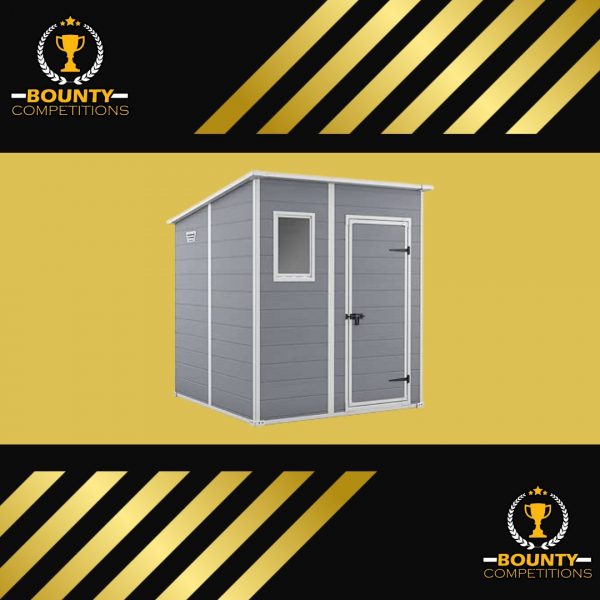 Keter Manor Pent Garden Storage Shed 6 x 6ft