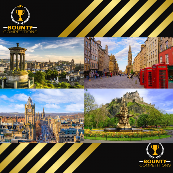 Five Night Escape to Edinburgh (Choose from over 20 hotels!)