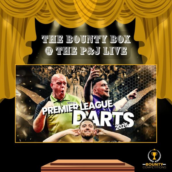 Won BetMGM Premier League Darts 2025@ P&J LIVE ABERDEEN IN THE BOUNTY BOX. 9 WINNERS 2 PASSES EACH