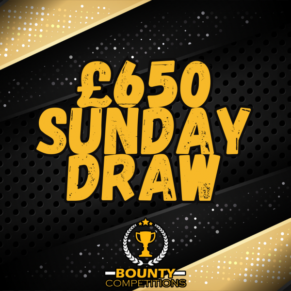 Won 🔴£650 SUNDAY DRAW