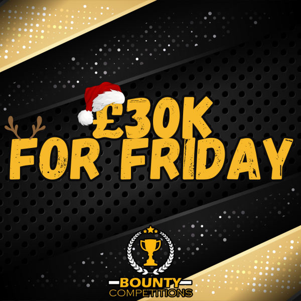 Won £30K FOR FRIDAY 🎅