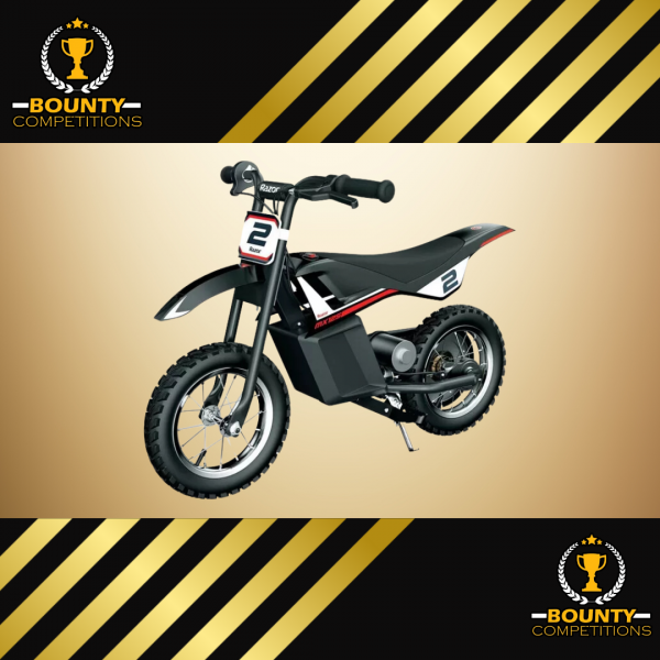 Won RAZOR Dirt Rocket MX125 Electric Kids’ Motorbike – Black