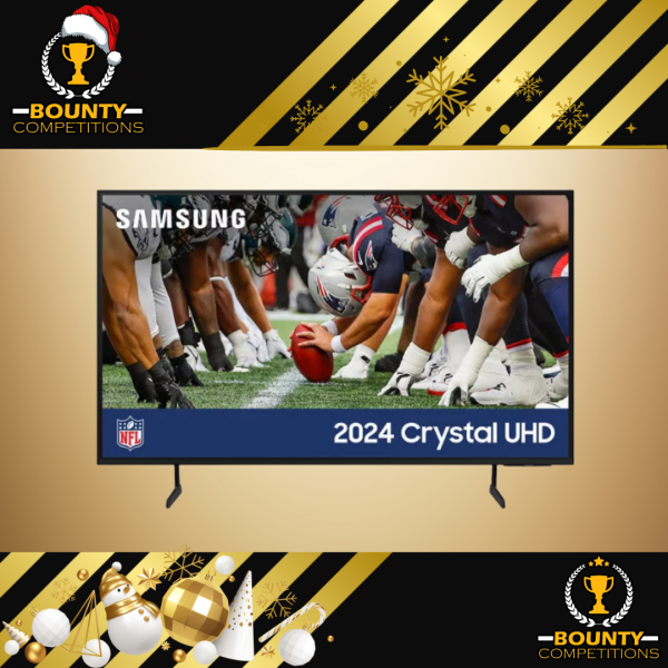 Won SAMSUNG DU7100 85 inch Crystal UHD 4K HDR Smart TV (2024) – UE85DU7100