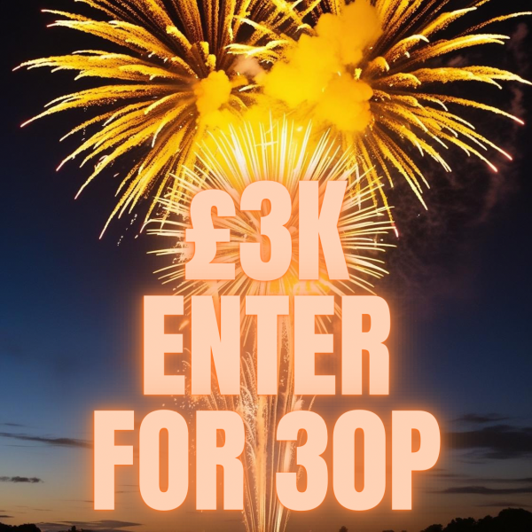 Won 🔴FRIYAY £3K – ENTER FOR 30P