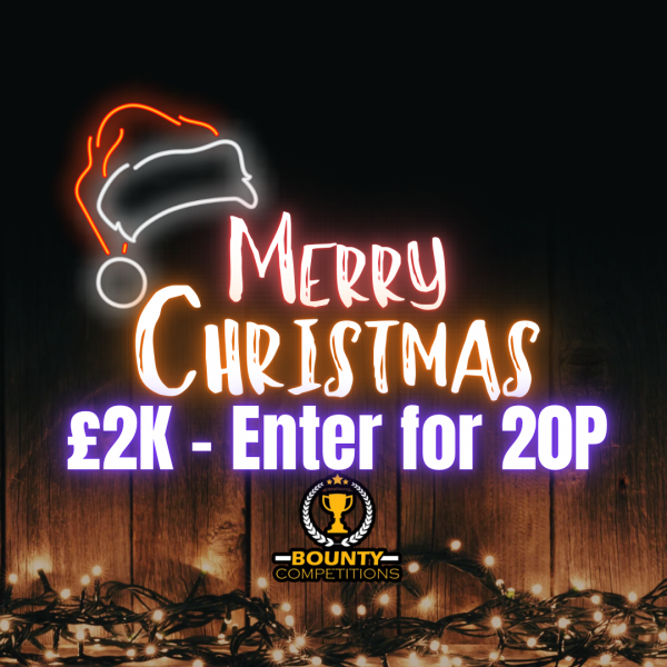 Won 🔴MERRY CHRISTMAS £2K – FOR 20P