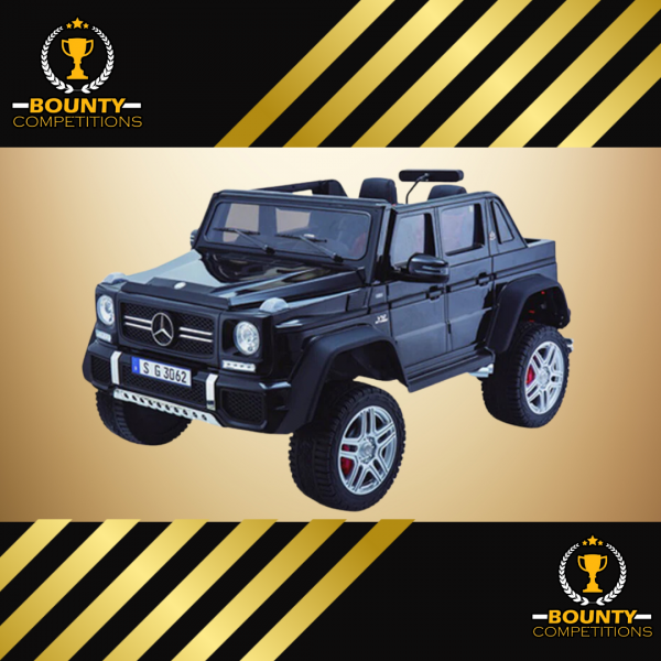 Won Kids Ride on 24V Mercedes-Benz Maybach G650 – Black🚙