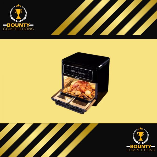 *2 WINNERS* BREVILLE Halo Flexi Dual Zone Air Fryer 🍗