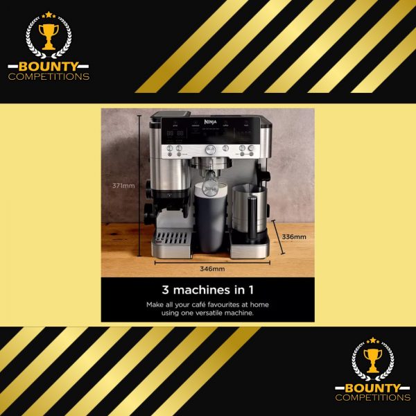 ☕ NINJA Luxe Cafe Premier Series Bean to Cup Coffee Machine ☕