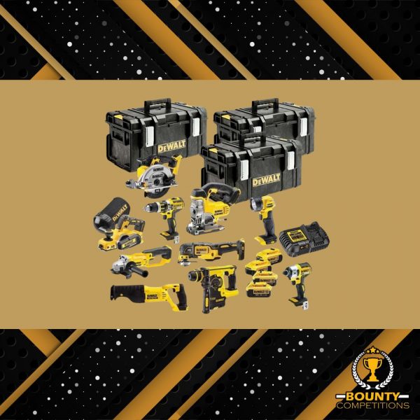 Won ⚙️ Dewalt Tool Bundle ⚙️