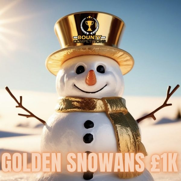 Won 🔴SNOWMANS £1K – 20P TO ENTER