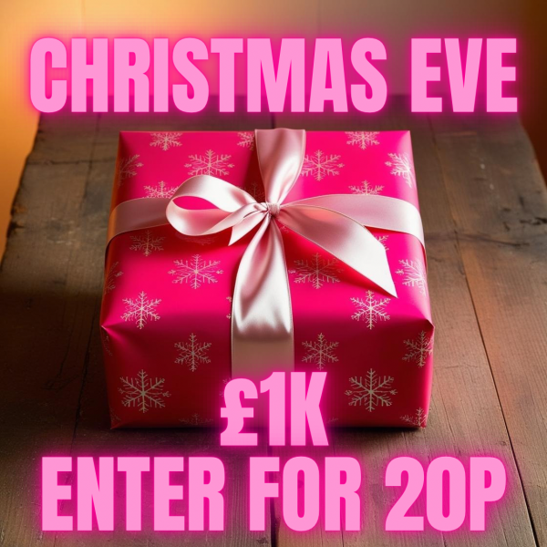 Won 🔴CHRISTMAS EVE £1K – 20P TO ENTER