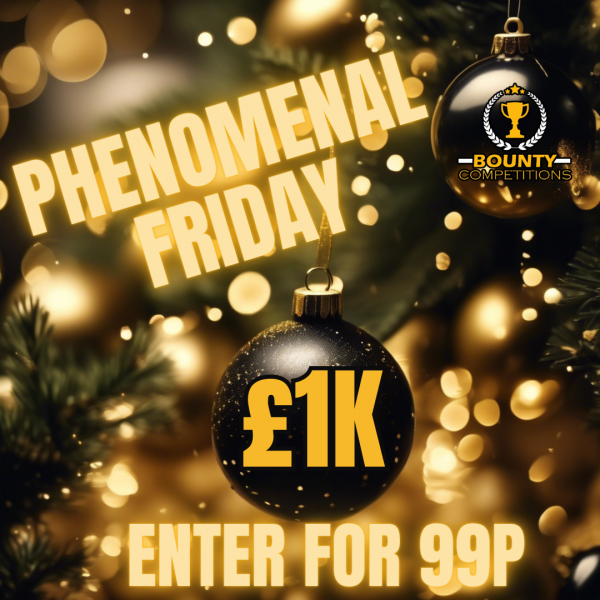 Won 🔴PHENOMENAL FRIDAY £1K